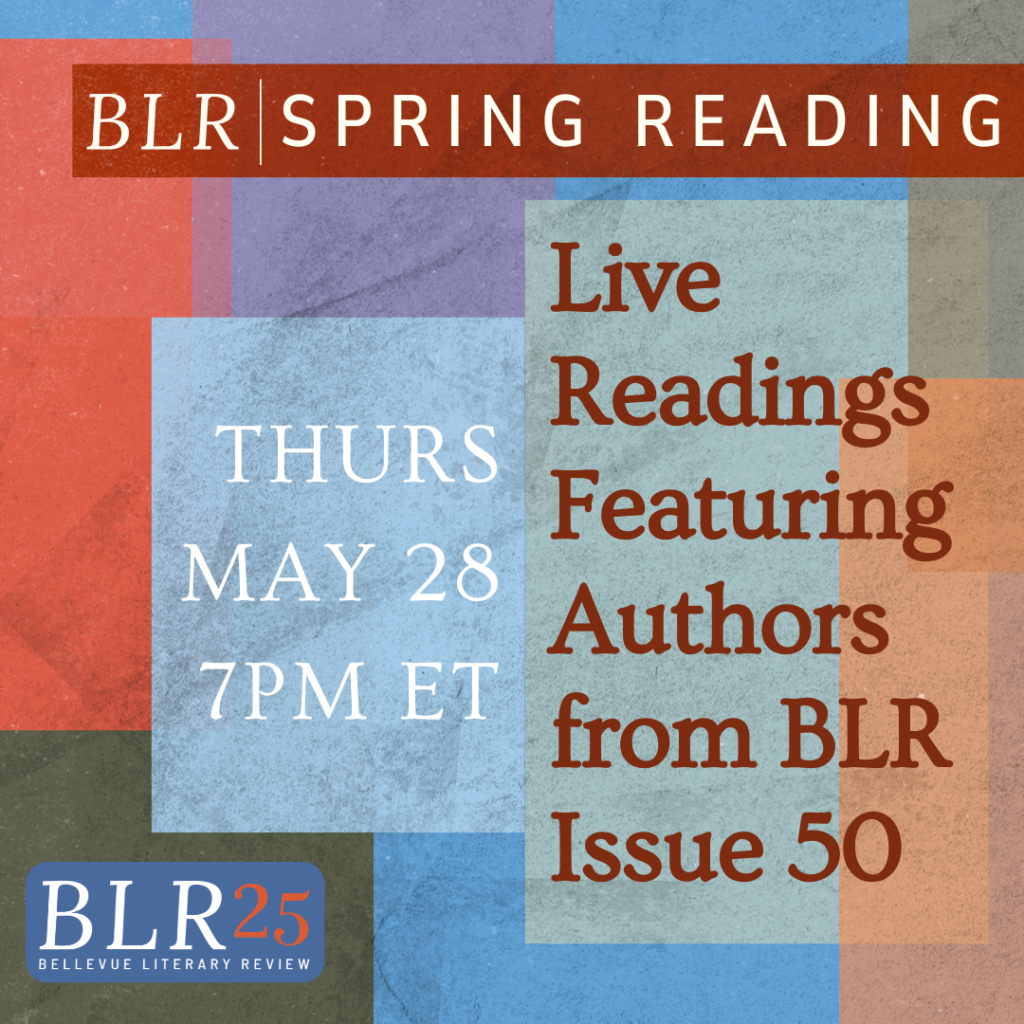 BLR Spring Reading with Authors from Issue 50