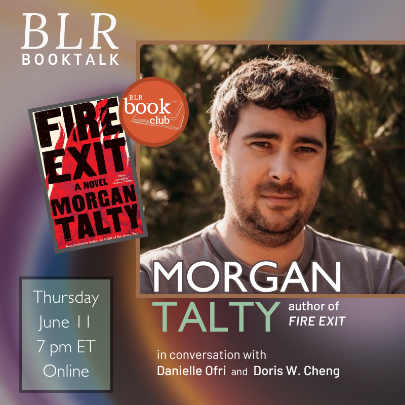 BLR BookTalk with Author Morgan Talty